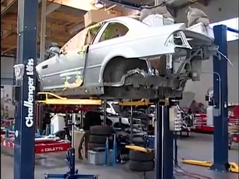 Spectrum Collision Center uses Celette frame machine and jigs in Irvine, CA to repair car right