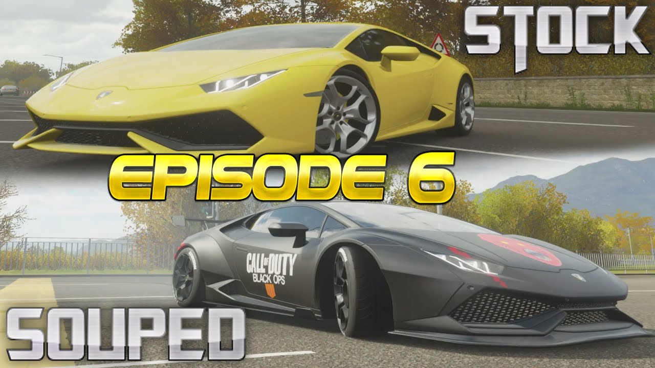 Stock vs Souped – FH4 Vehicles Episode #6 (2014 Lamborghini Huracan LP610-4)