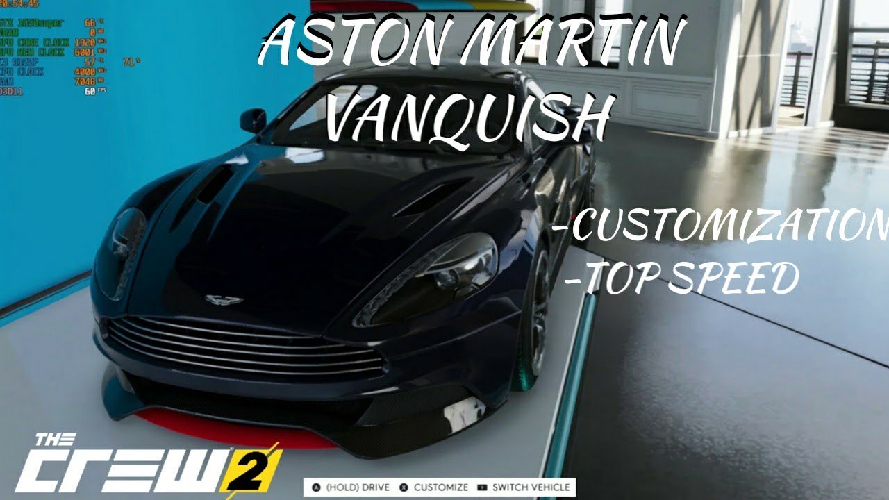 THE CREW 2 | GTX 1650 SUPER | i3 9100f | ULTRA SETTINGS | ASTON MARTIN VANQUISH