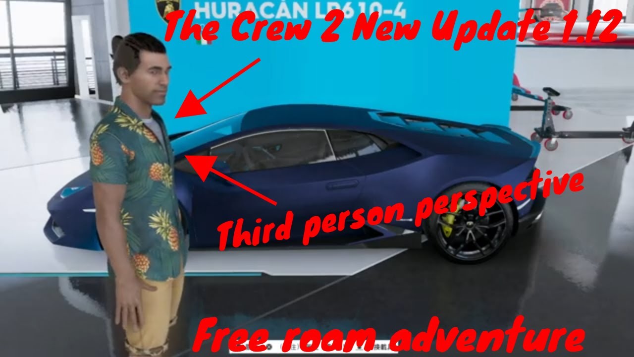 【The Crew2 New update】PS4 | Free roam adventurer | Lamborghini Huracan LP610-4 | 1080pHD 60Hz