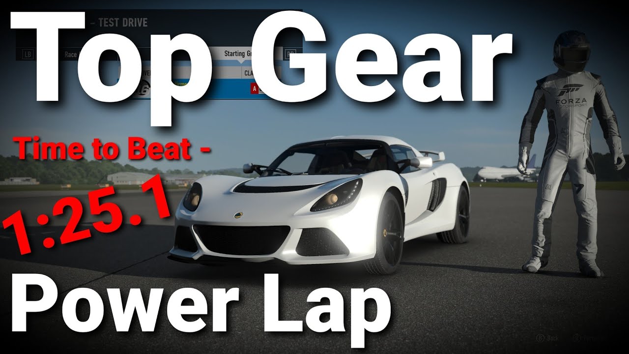 Top Gear Power Lap - Lotus Exige S - Wheel Cam