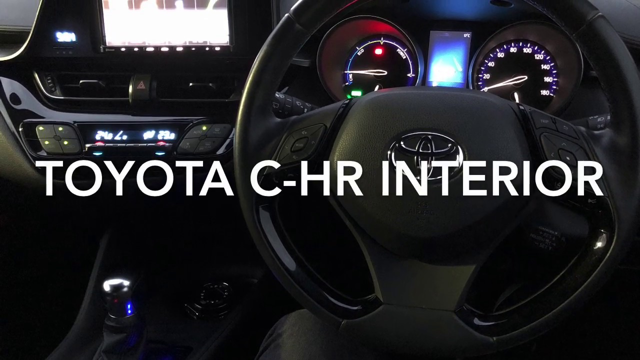 Toyota C-HR Interior Video