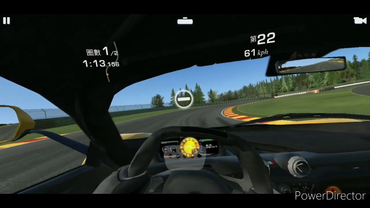 rr3 max speed test of Ferrari LaFerrari@SPA