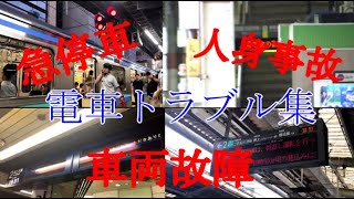 【急停車・人身事故・車両故障】電車トラブル集①