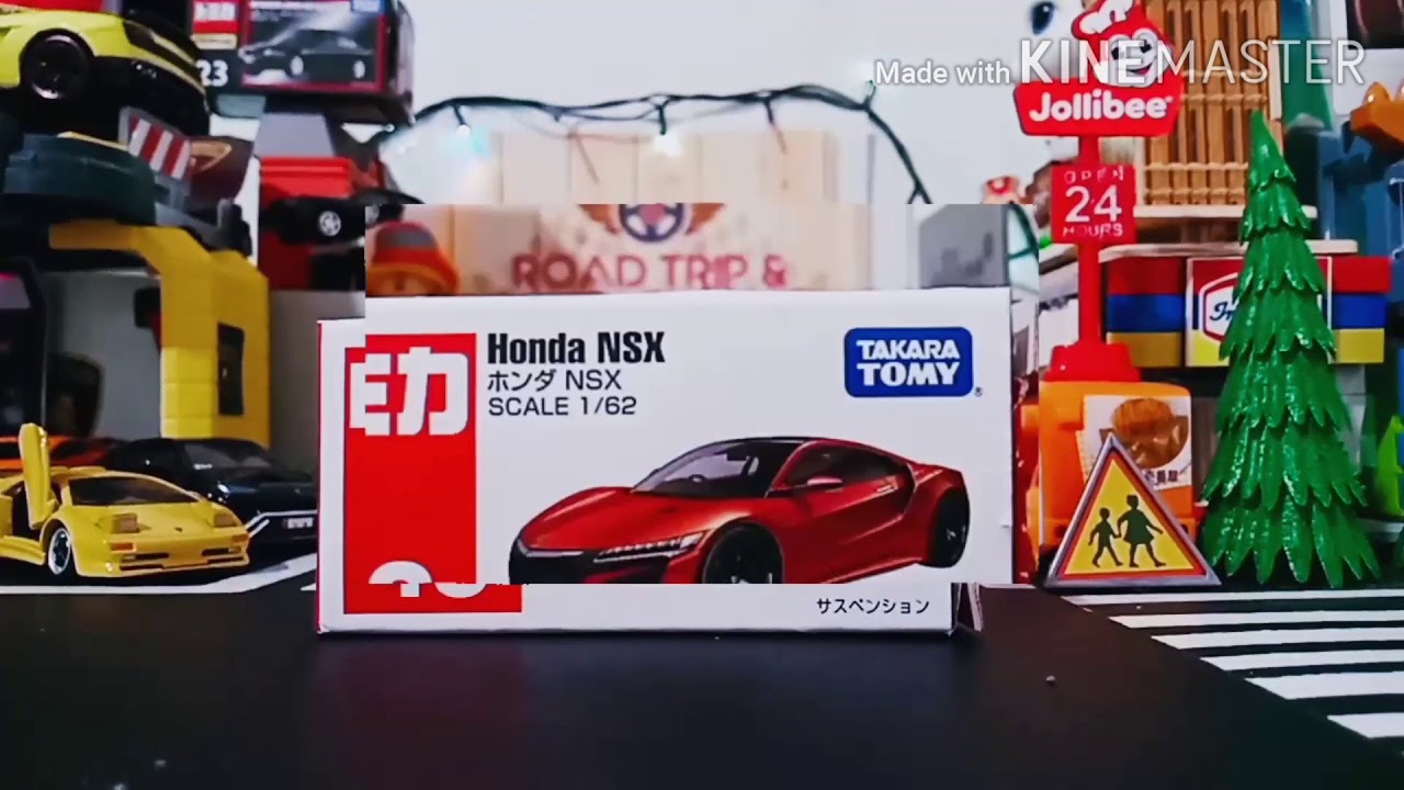 1:24 Minutes Tomica Toy Review | Honda NSX | Takara Tomy | Tomica