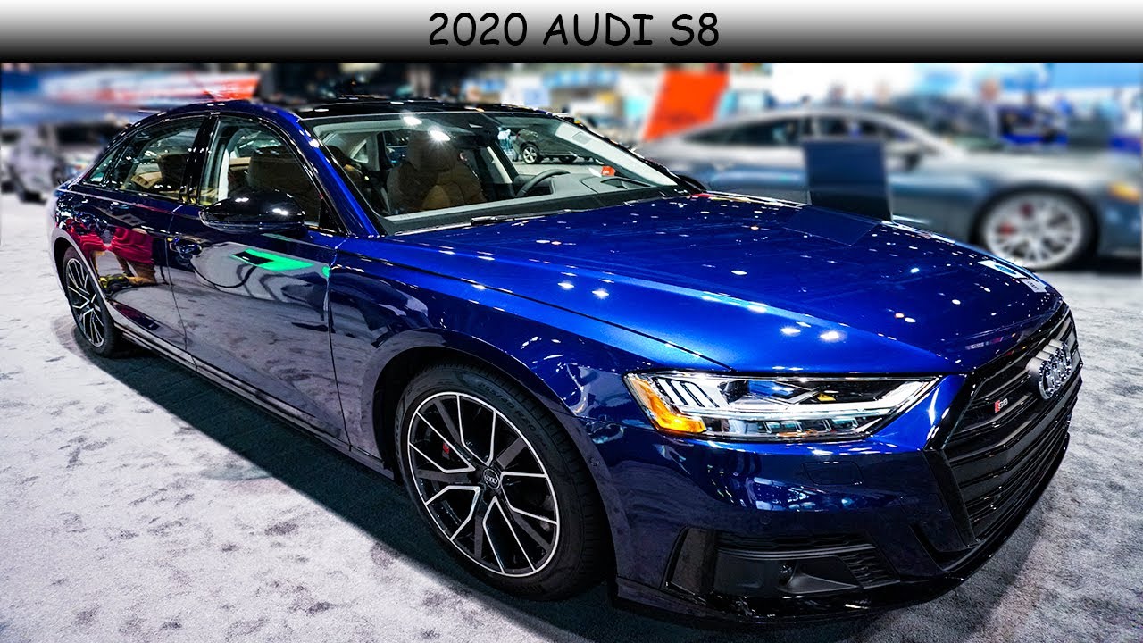 2020 Audi S8 Navarra Blue Metallic - Exterior and Interior Walk Around - 2020 Chicago Auto Show
