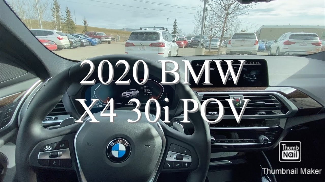 2020 BMW X4 30i POV No Talk (1인칭 주행)