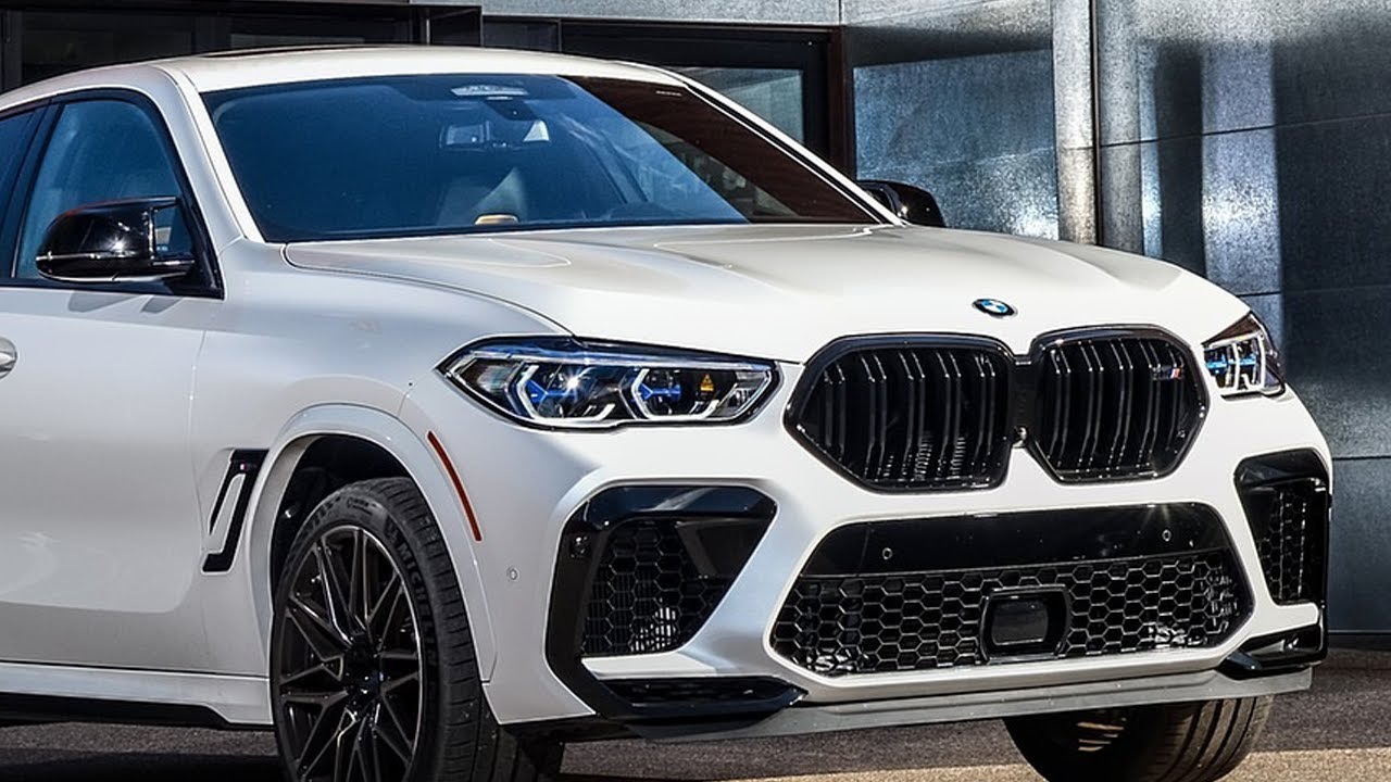 2020 BMW X6 M Competition Color Mineral White Metallic US