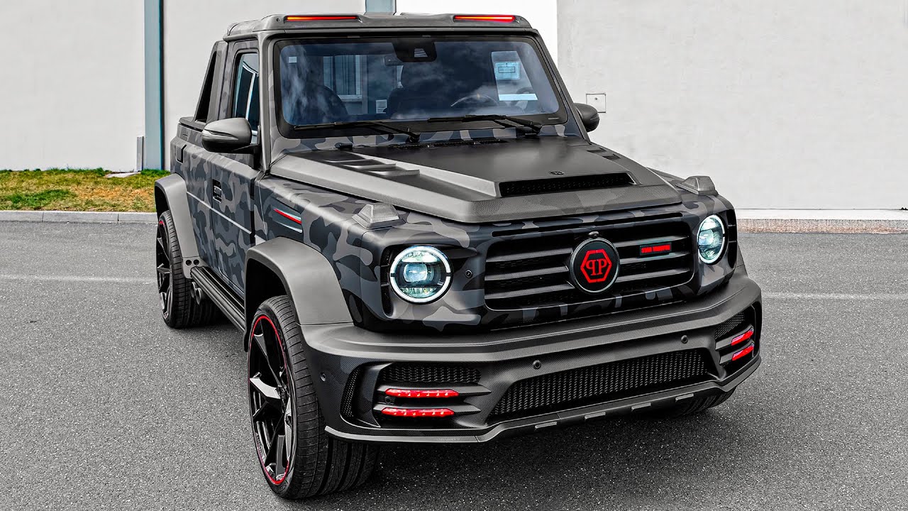 2020 Mercedes-AMG G 63 Star Trooper Pickup – Limited Edition G Wagon by Mansory and Philipp Plein