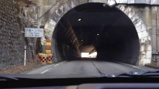 パジェロミニで行く 2/29 甲州街道笹子トンネル