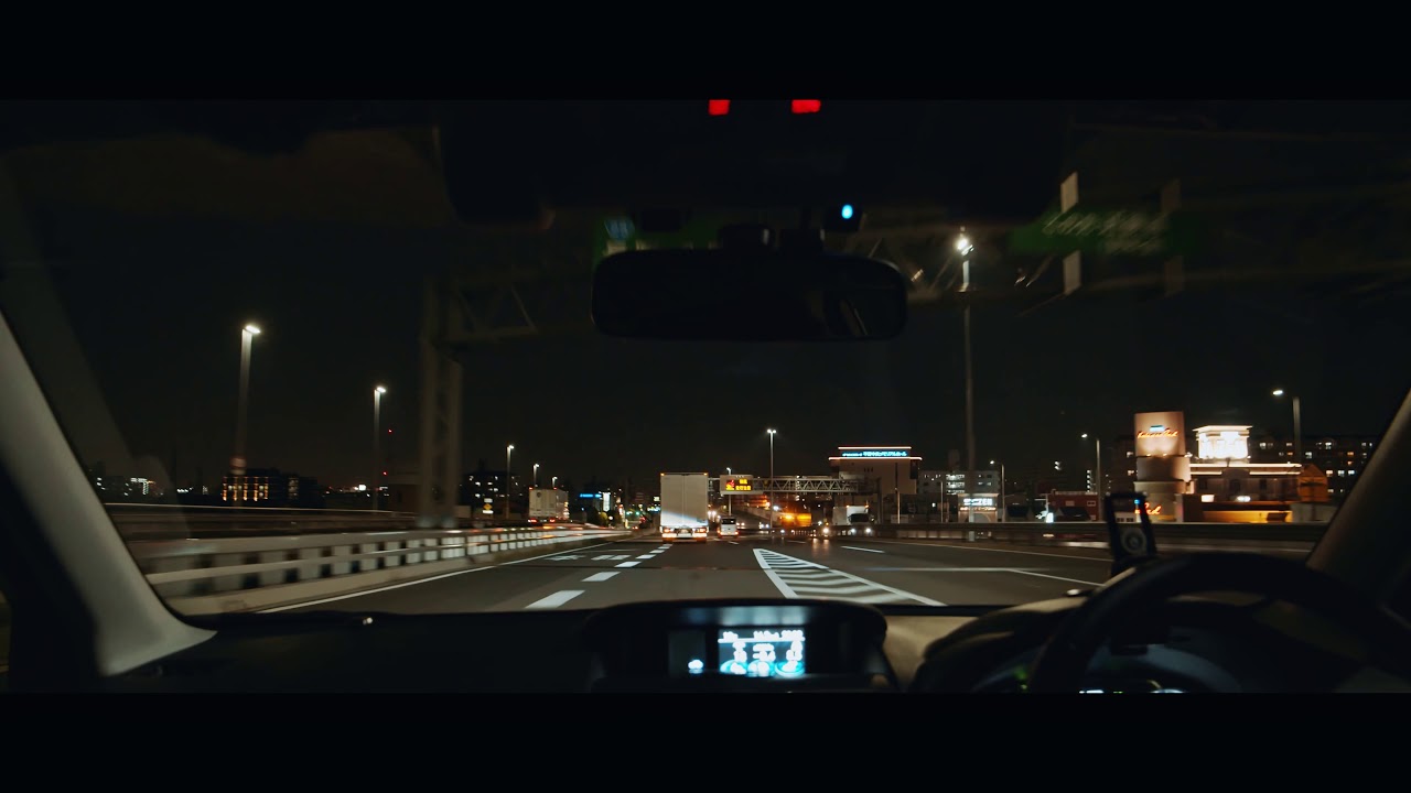 【4k車載】フォレスターXTでシネマティックナイトドライブ【高速道路】