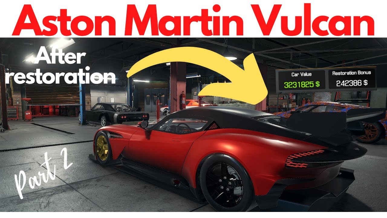 Abandoned Aston Martin Vulcan/948 HP/Restoration/Car Mechanic Simulator-2018/Part 2