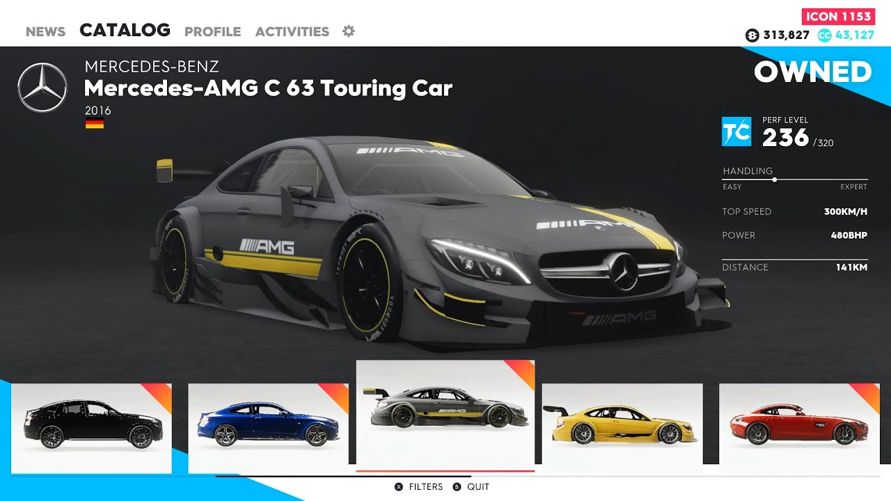 All MERCEDES-BENZ/AMG CARS/Vehicles List 2020 - THE CREW 2