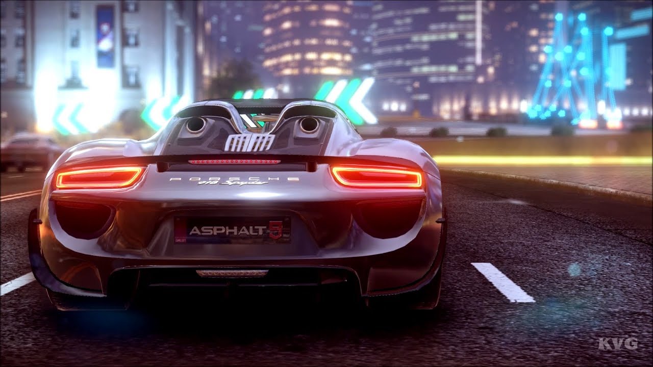 Asphalt 9: Legends – Porsche 918 Spyder – Test Drive Gameplay (PC HD) [1080p60FPS]