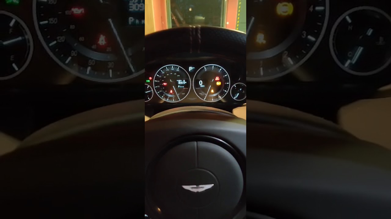 Aston Martin DBS Cold Start-up Engine Sound
