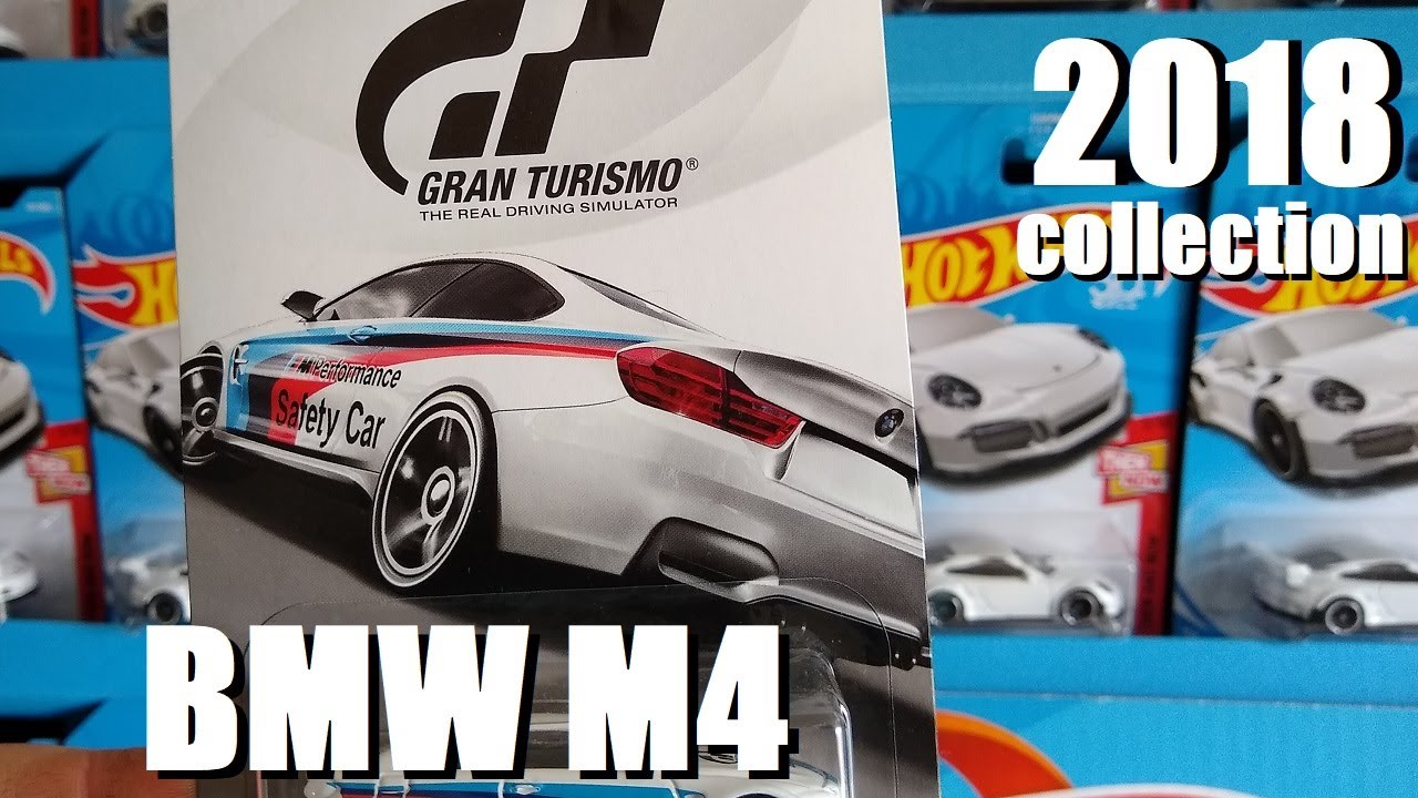 BMW M4 by Hot Wheels FKF32 Tiny Race Cars collection