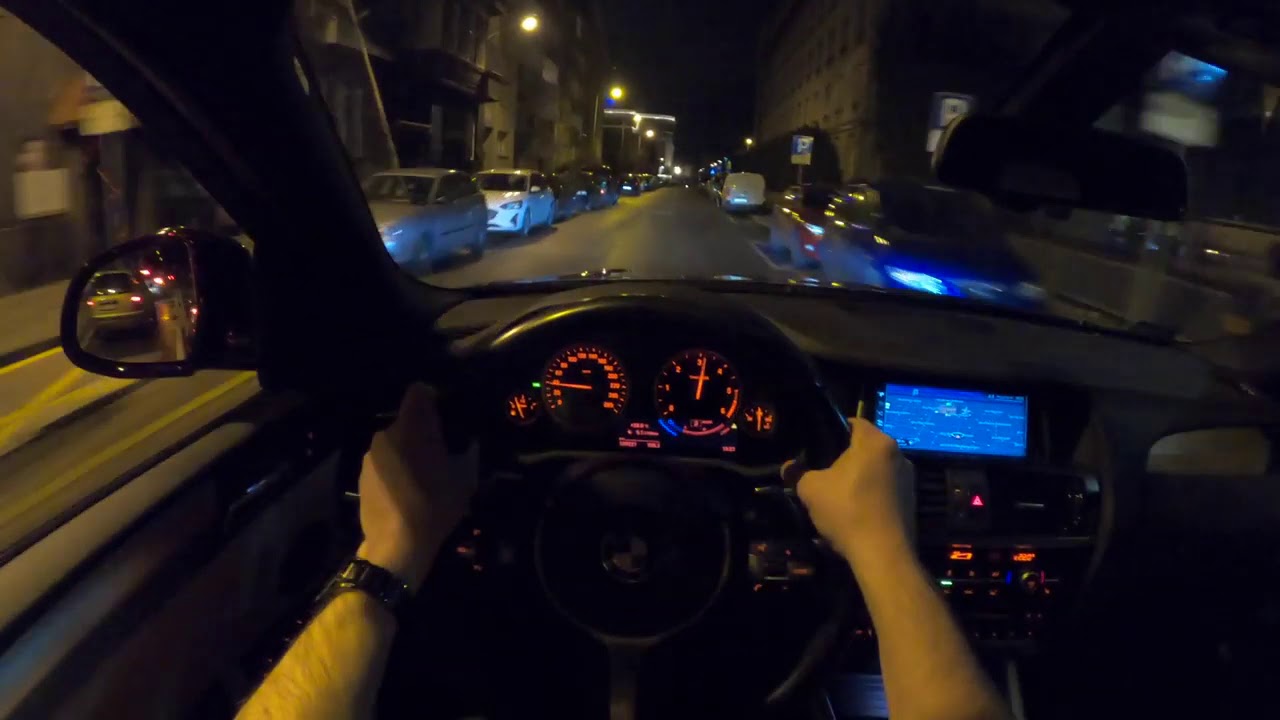 BMW X4 Night   POV Test Drive #444 Joe Black
