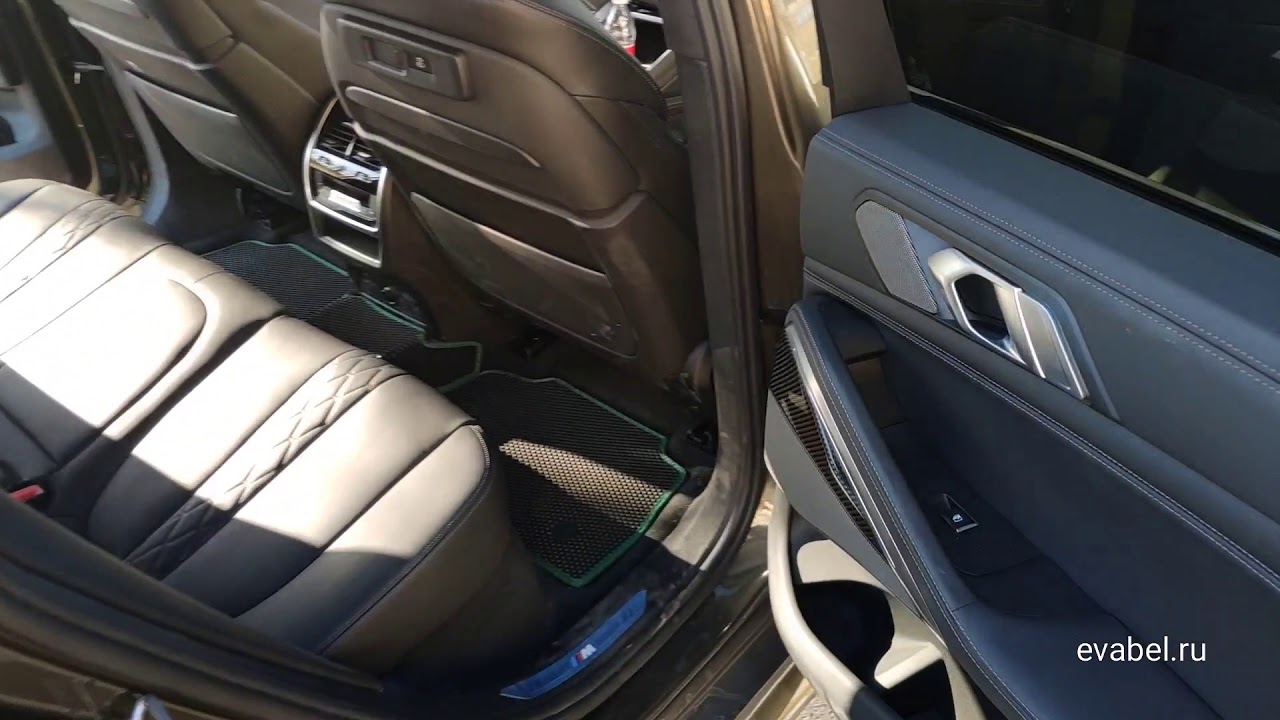 BMW X6 G06 eva коврики в салон и багажник evabel.ru 8800-222-48-45