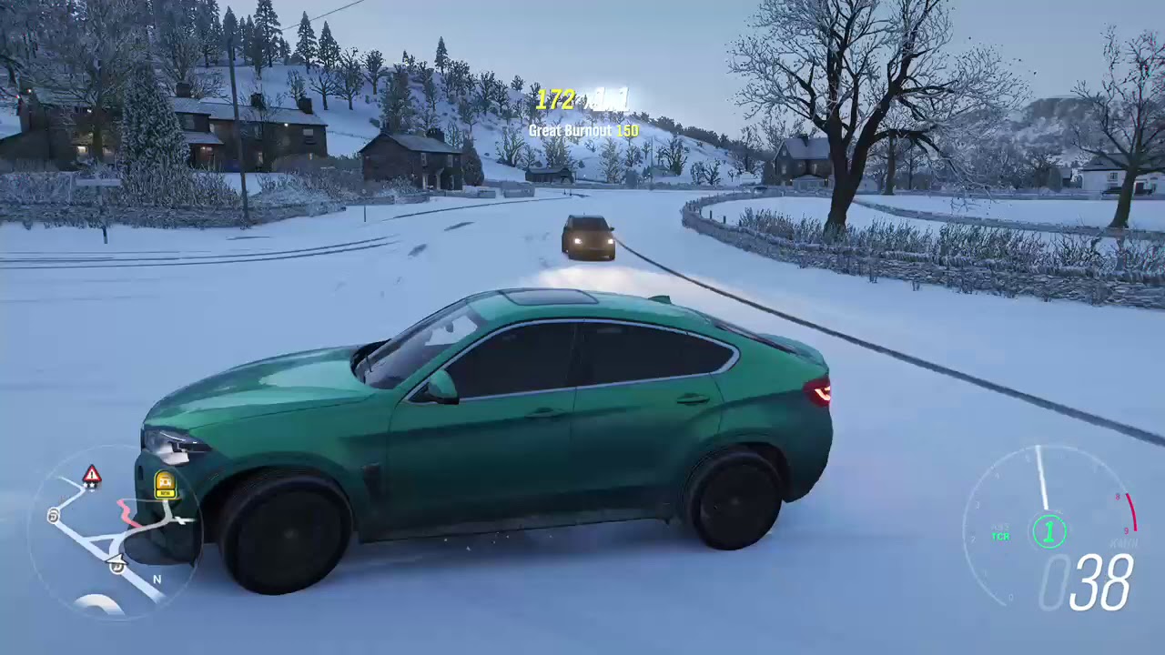BMW X6 M l Forza Horizon 4 Winter Gameplay
