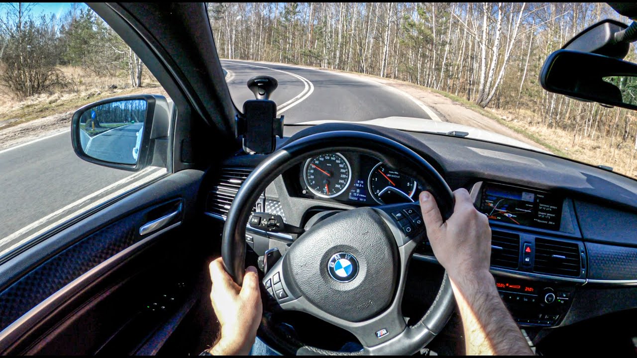 BMW X6 M50D  2013 | POV Test Drive #480 Joe Black