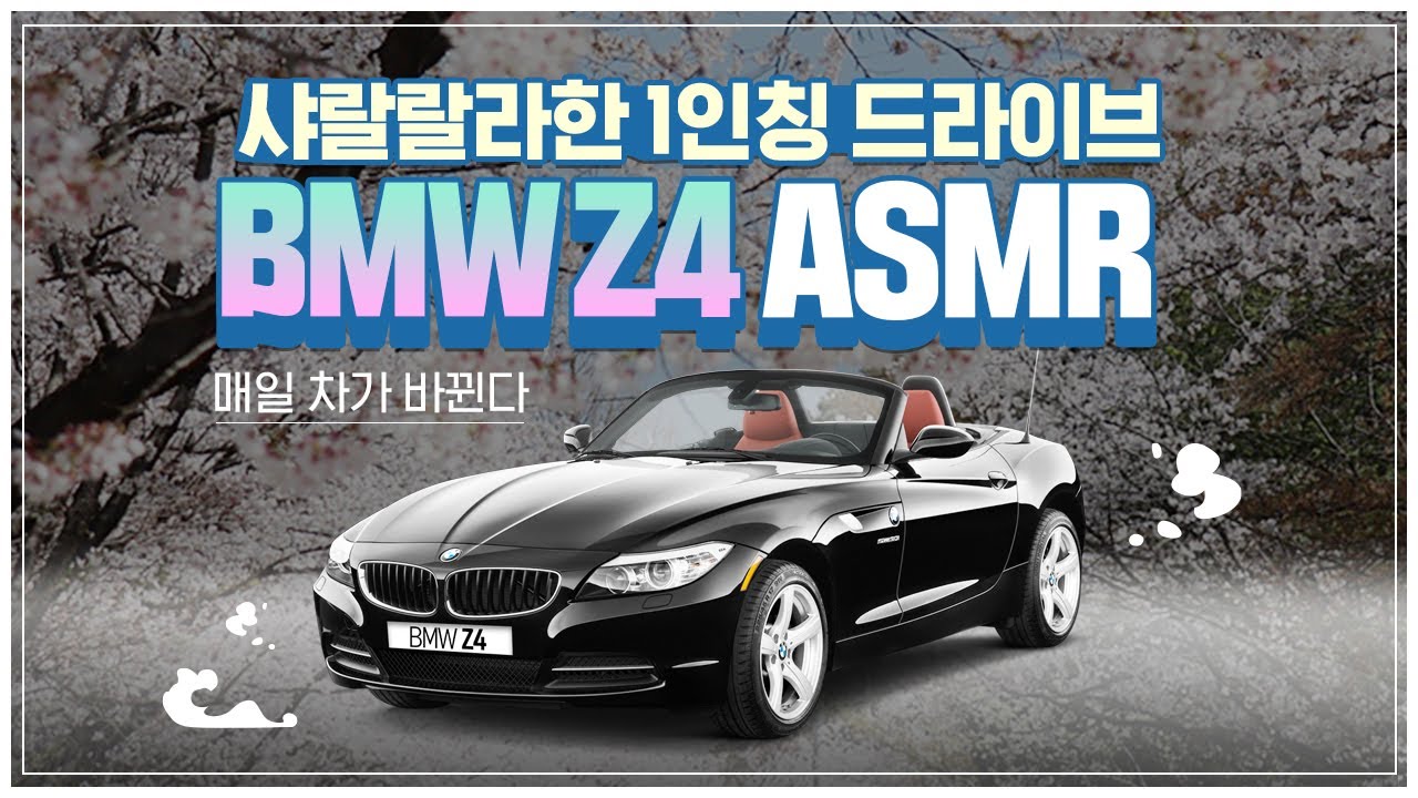 BMW Z4 봄바람 휘날리며~ 서울 근교 1인칭 드라이브 ASMR! [매일 차가 바뀐다]