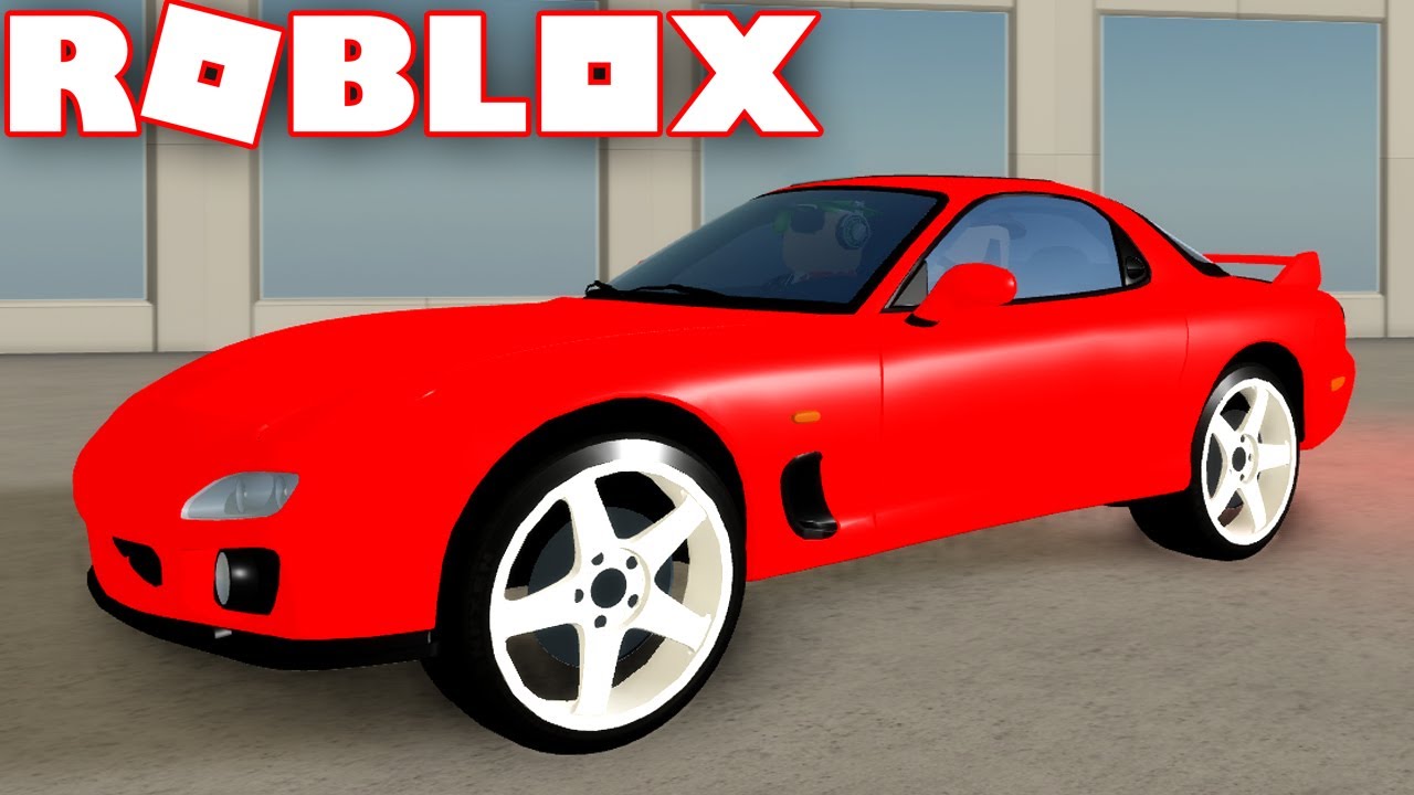 BUYING BRAND NEW MAZDA RX-7 with SIMASGAMER in ROBLOX VEHICLE SIMULATOR