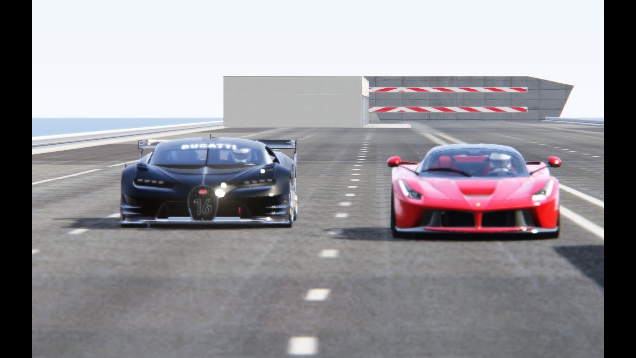 Bugatti Vision GT vs Ferrari LaFerrari