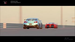 Drag racing Nissan GTR 35 Nismo 1002лс Ferrari LaFerrari 1023лс