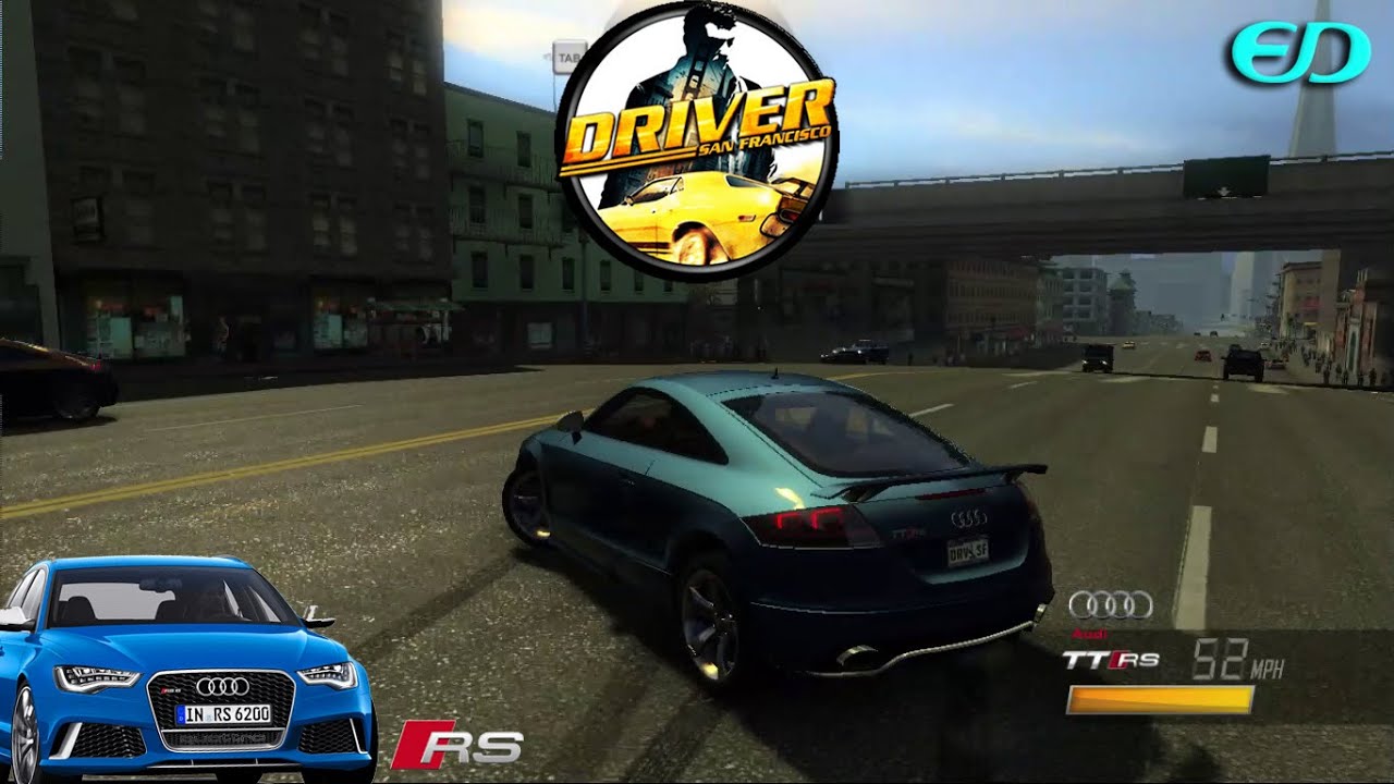 Driver San Francisco – Game play – Drift – Audi TT RS