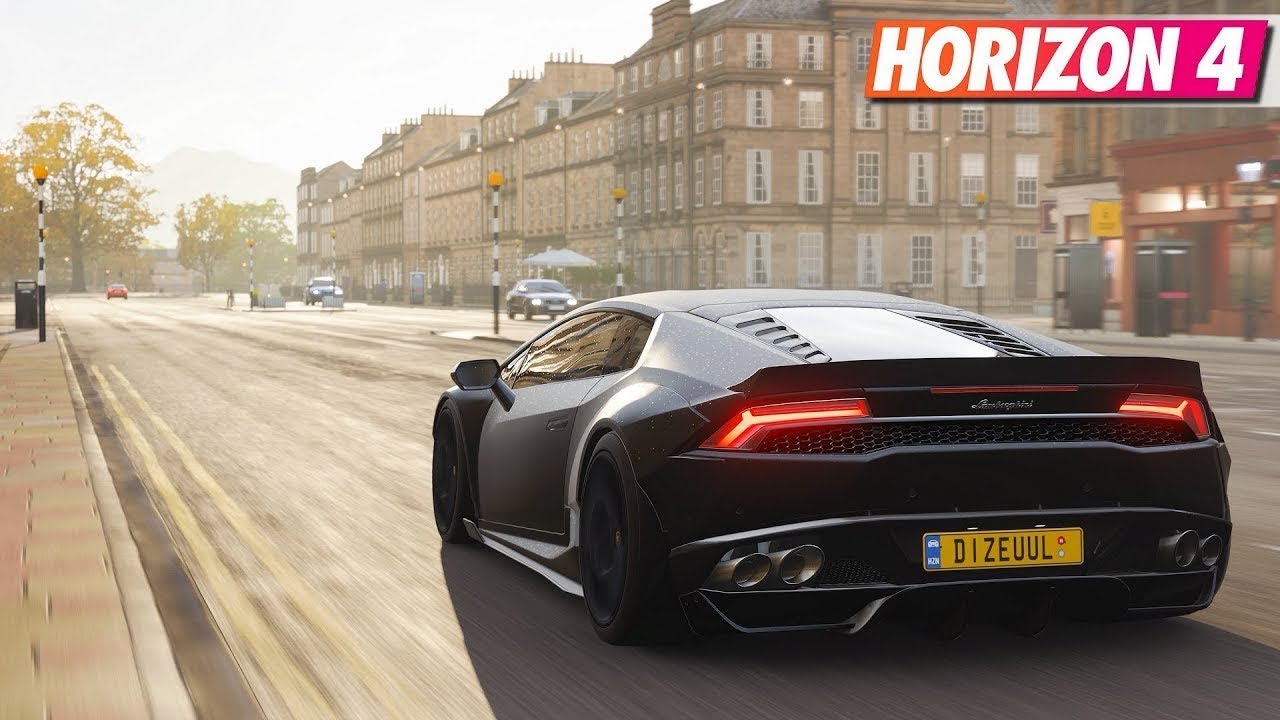 Driving a Lamborghini Huracan LP610 – Forza Horizon 4