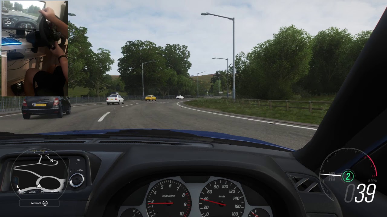 Driving the Nissan Skyline GT-R R34 | Forza Horizon 4 | G29 Cam