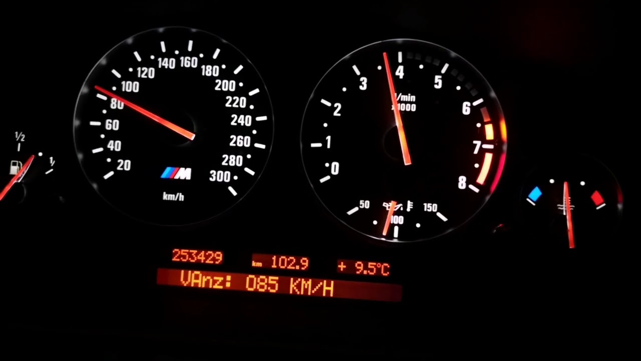 E39 M5 Vmax top speed Limit 313kmh