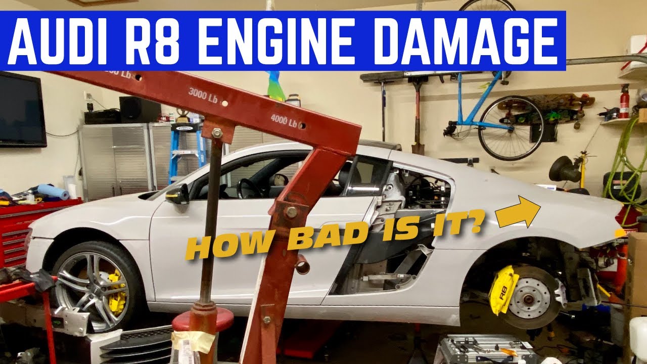 ENGINE DAMAGE: Inside My Broken Audi R8 Powerplant