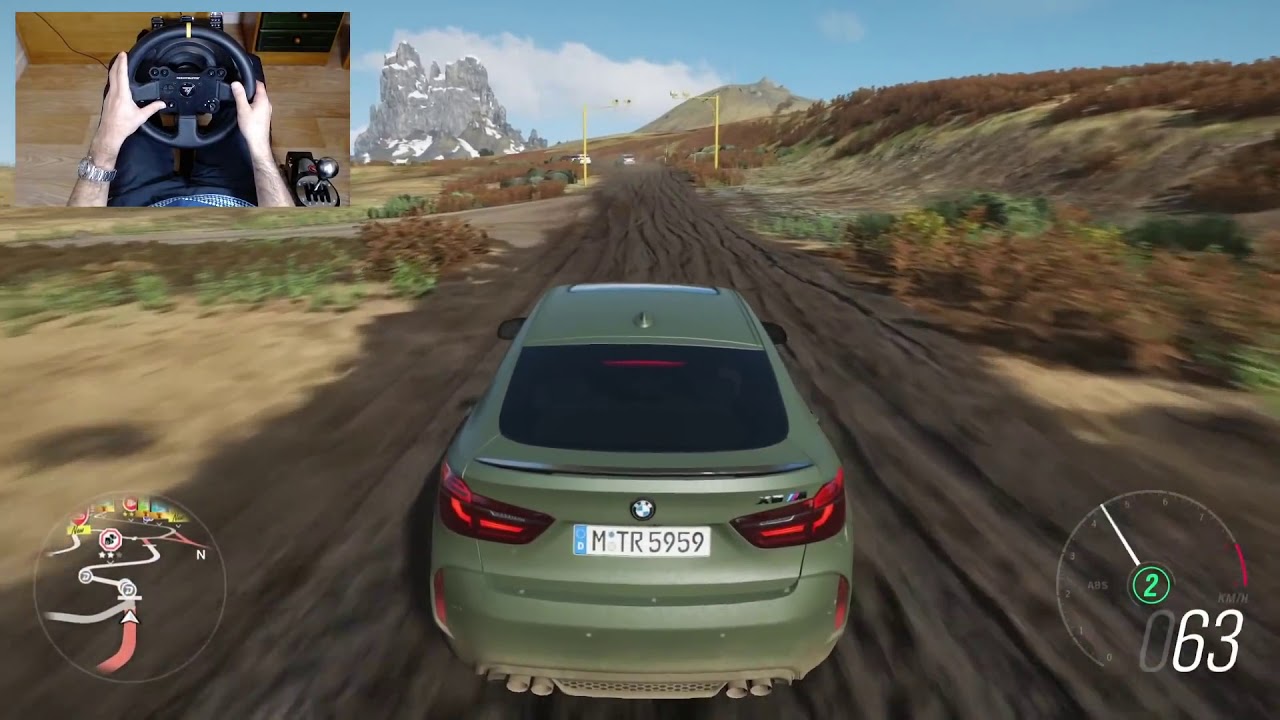 FORZA HORIZON 4 900HP BMW X6 M -OFF-ROAD WITH THRUSTMASTER TX +TH8A /1080p60FPS