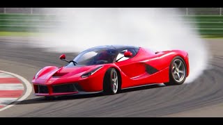 Ferrari LaFerrari Drifting Burnout Donuts Compilation! Supercar Acceleration Sound!
