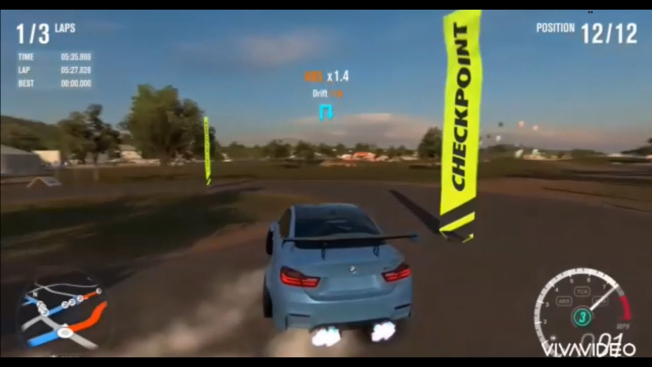 Forza Horizon 3 BMW M4 Coupe Drifting & Game play,, 737Hp Hot Wheels