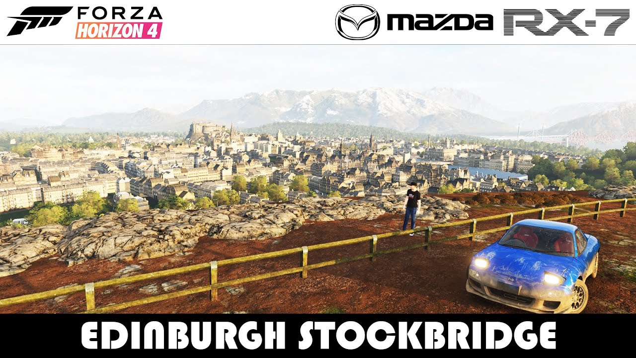 Forza Horizon 4 – 2002 Mazda RX-7 – Edinburgh Stockbridge Race | Gameplay