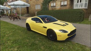 Forza Horizon 4 | 2013 Aston Martin V12 Vantage S | Logitech gameplay