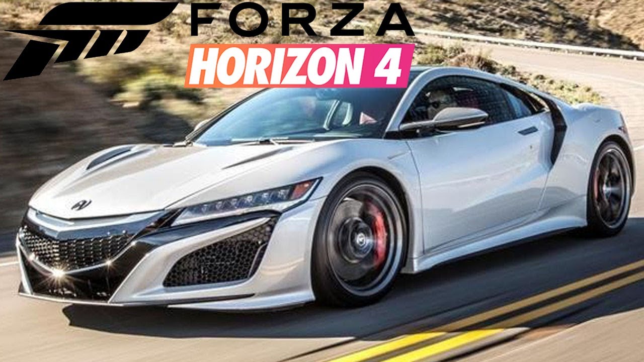 Forza Horizon 4 – ACURA HONDA  NSX GOLD EDITION