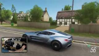 Forza Horizon 4 – ASTON MARTIN ONE 77 | Logitech G29 + Shifter Gameplay