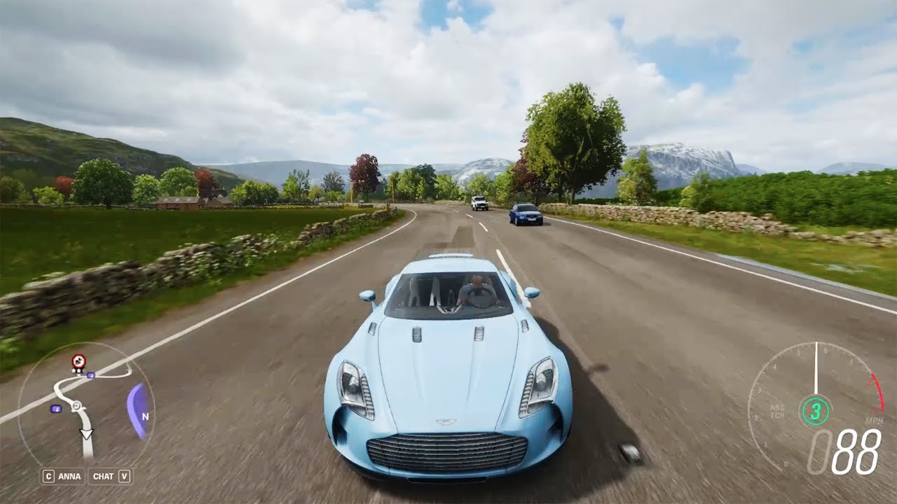 Forza Horizon 4 -  Aston Martin One 77 Gameplay