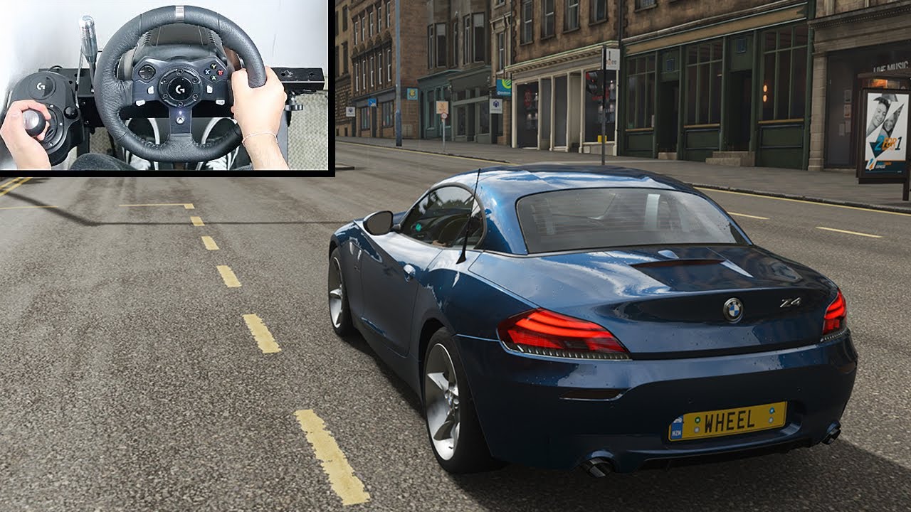 Forza Horizon 4 – G29 Racing Wheel Gameplay – BMW Z4 SDRIVE35IS Logitecg g29
