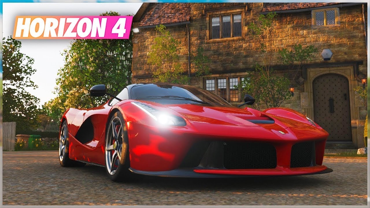 Forza Horizon 4 – James May’s Ferrari LaFerrari | Logitech G29 Gameplay