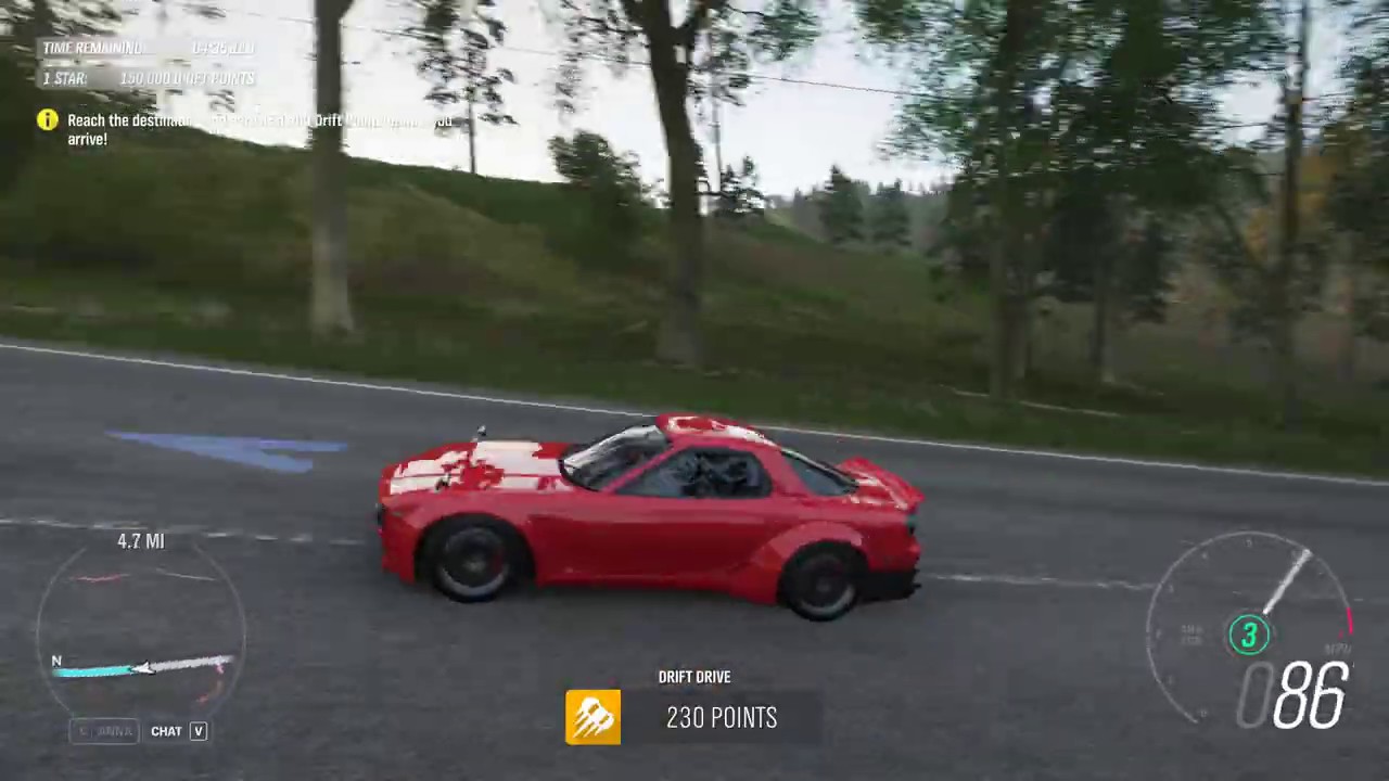 Forza Horizon 4 | Mazda RX 7 Drift Challenge!