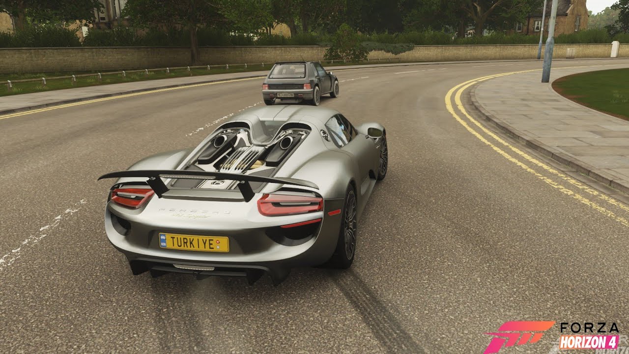Forza Horizon 4 | Porsche 918 Spyder Gameplay [ 60fps ]