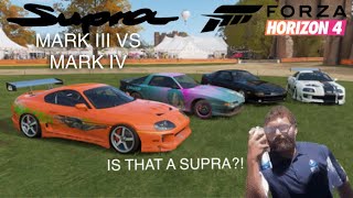 Forza Horizon 4: Toyota Supra Showdown (Mark III vs Mark IV)