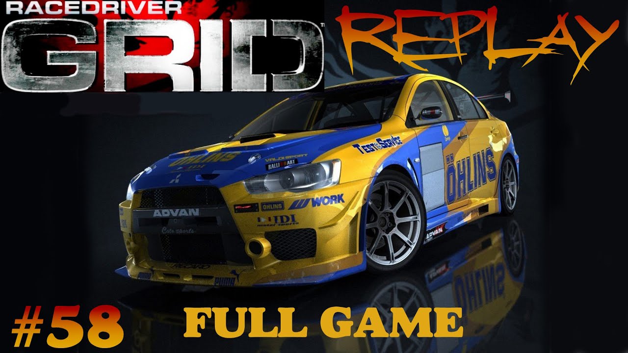 GRID (2008) – Gameplay Walkthrough Part 58 – Mazda RX-7 FD3S- Drift GP (Full Game) 4K Ultra Wide