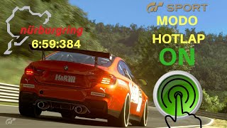 GT SPORT Modo hotlap ON / Nürburgring Nordschleife / BMW M4 GR.4 / 6:59:384