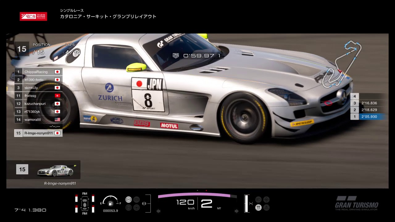 GT Sport Nations  Cup カタロニア