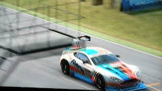 Gamplay Project Cars GT3 Aston Martin Vantage  Silverstone 8 giri tra i più belli e tesi di sempre